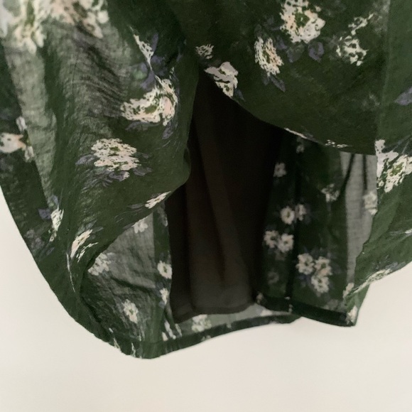 Current Elliot Green Floral Strappy Dress - Picture 5 of 8